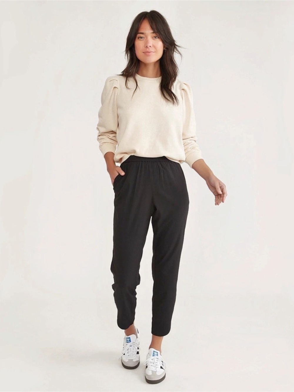 Marine Layer Black Allison Pants Size Small